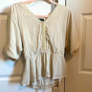 Vintage beige women’s top